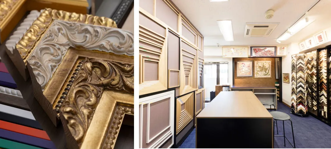 2階フロア オーダー額装